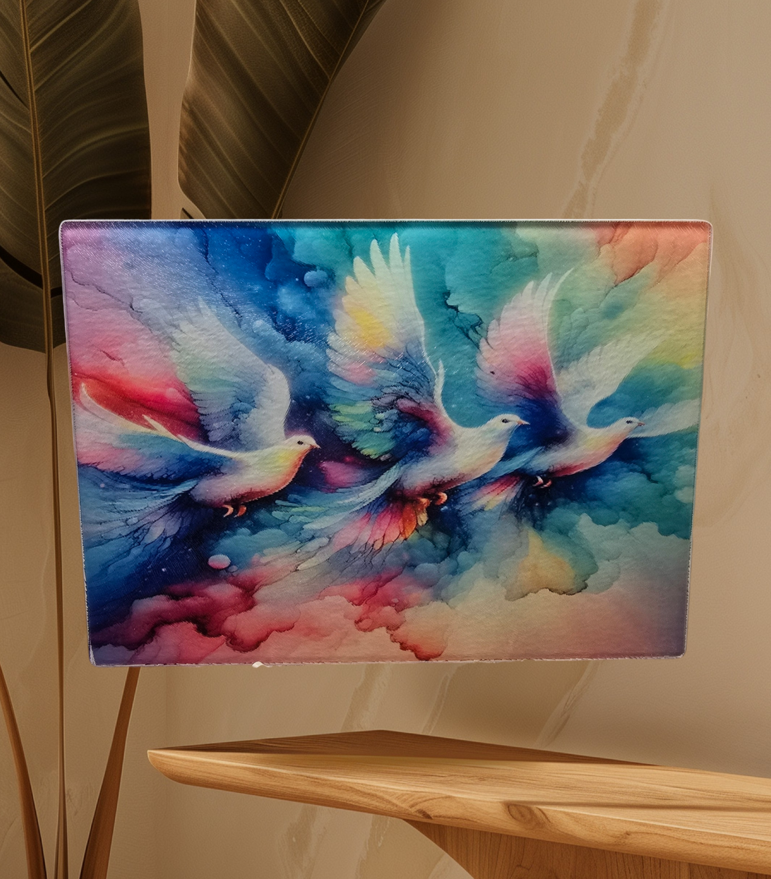 When Doves Fly Plaque
