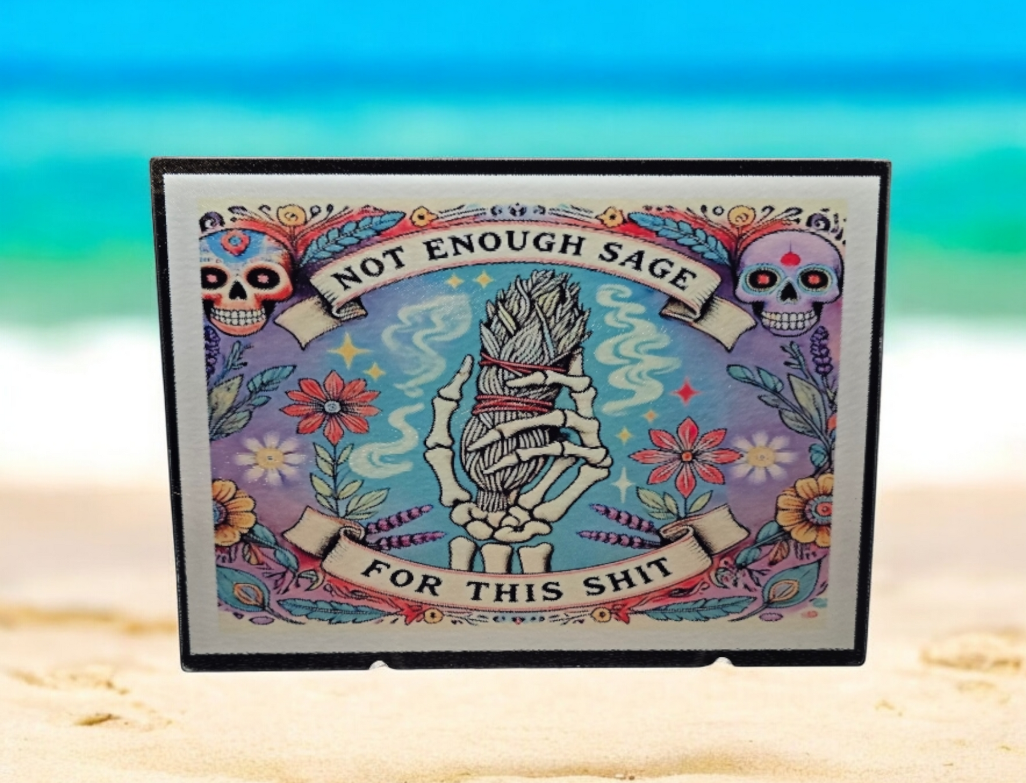not enough sage glass cutting board