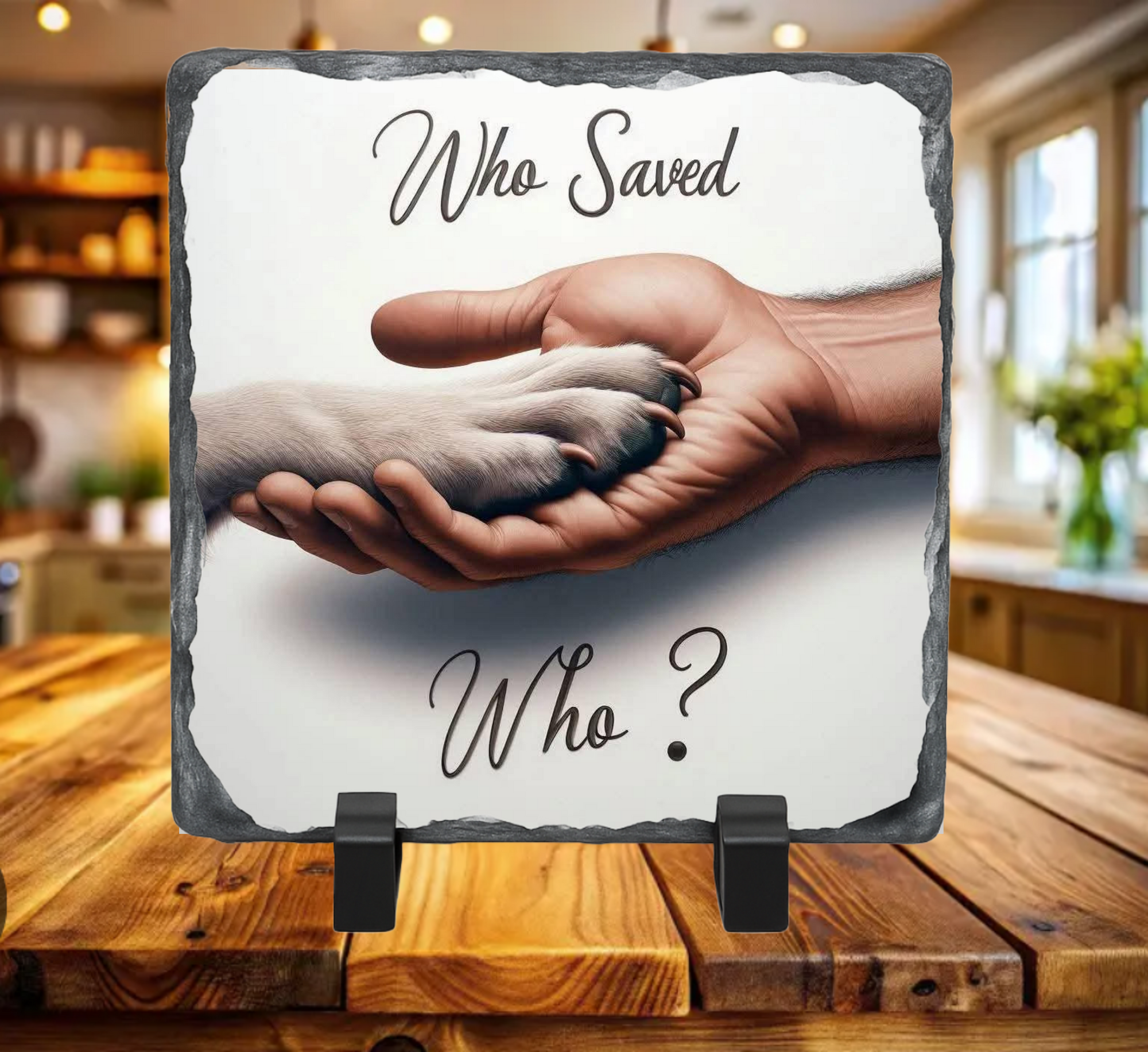 Who Saved Who photo slate