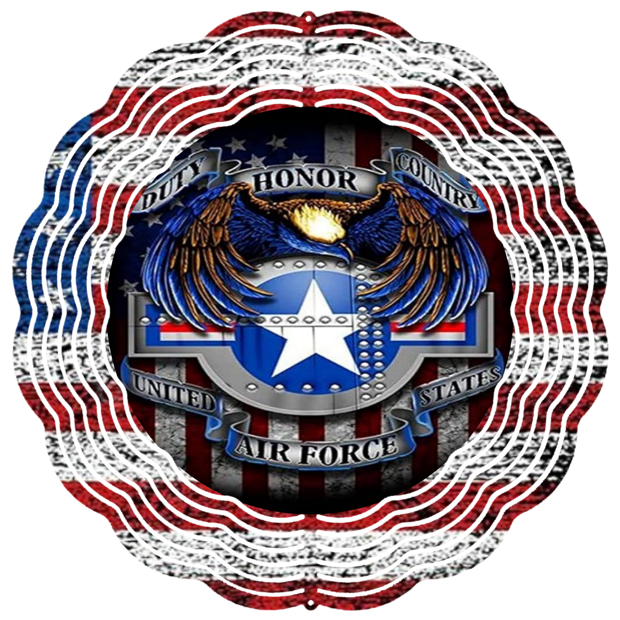 Airforce wind spinner