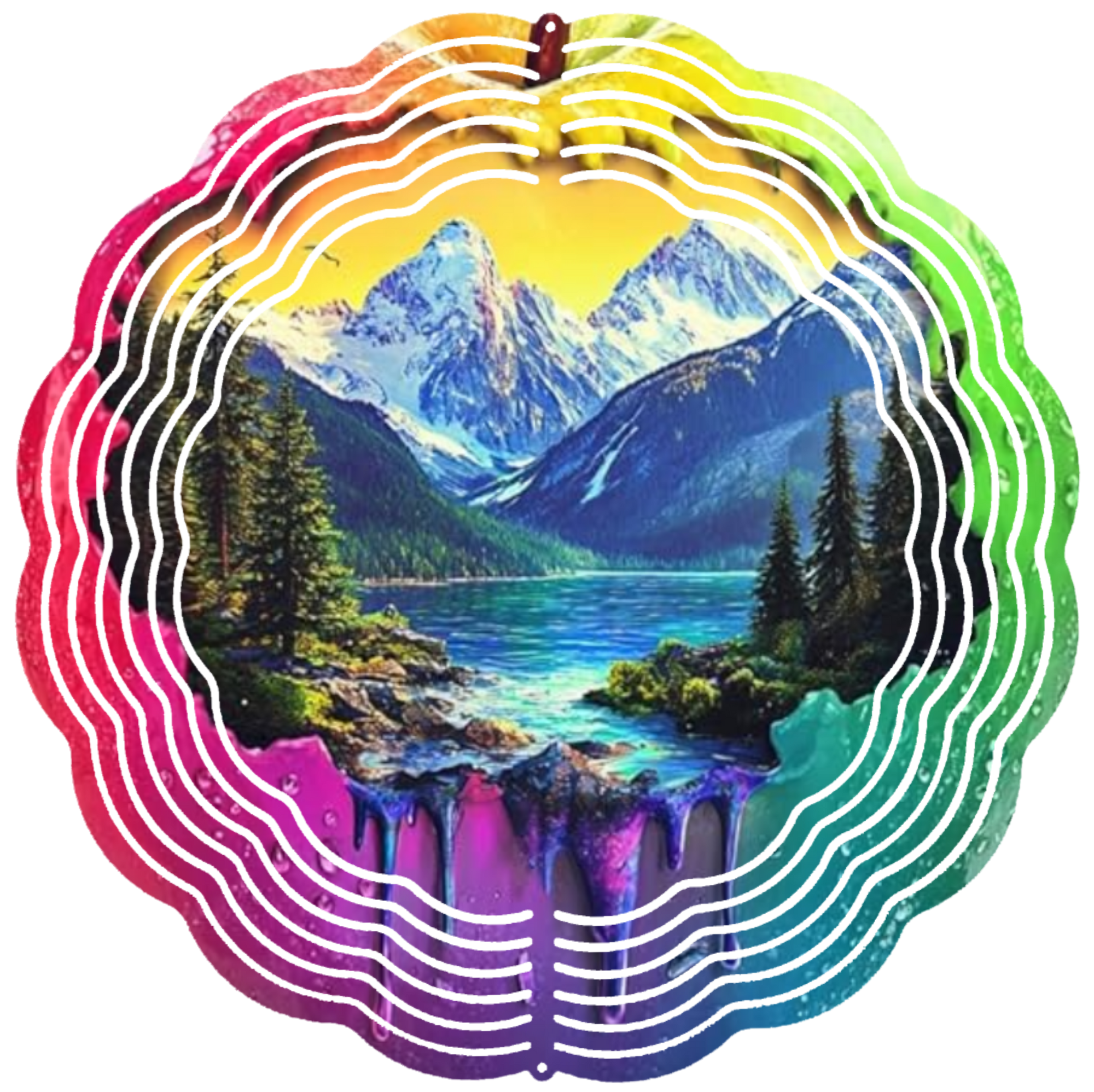 Changing seasons wind spinner