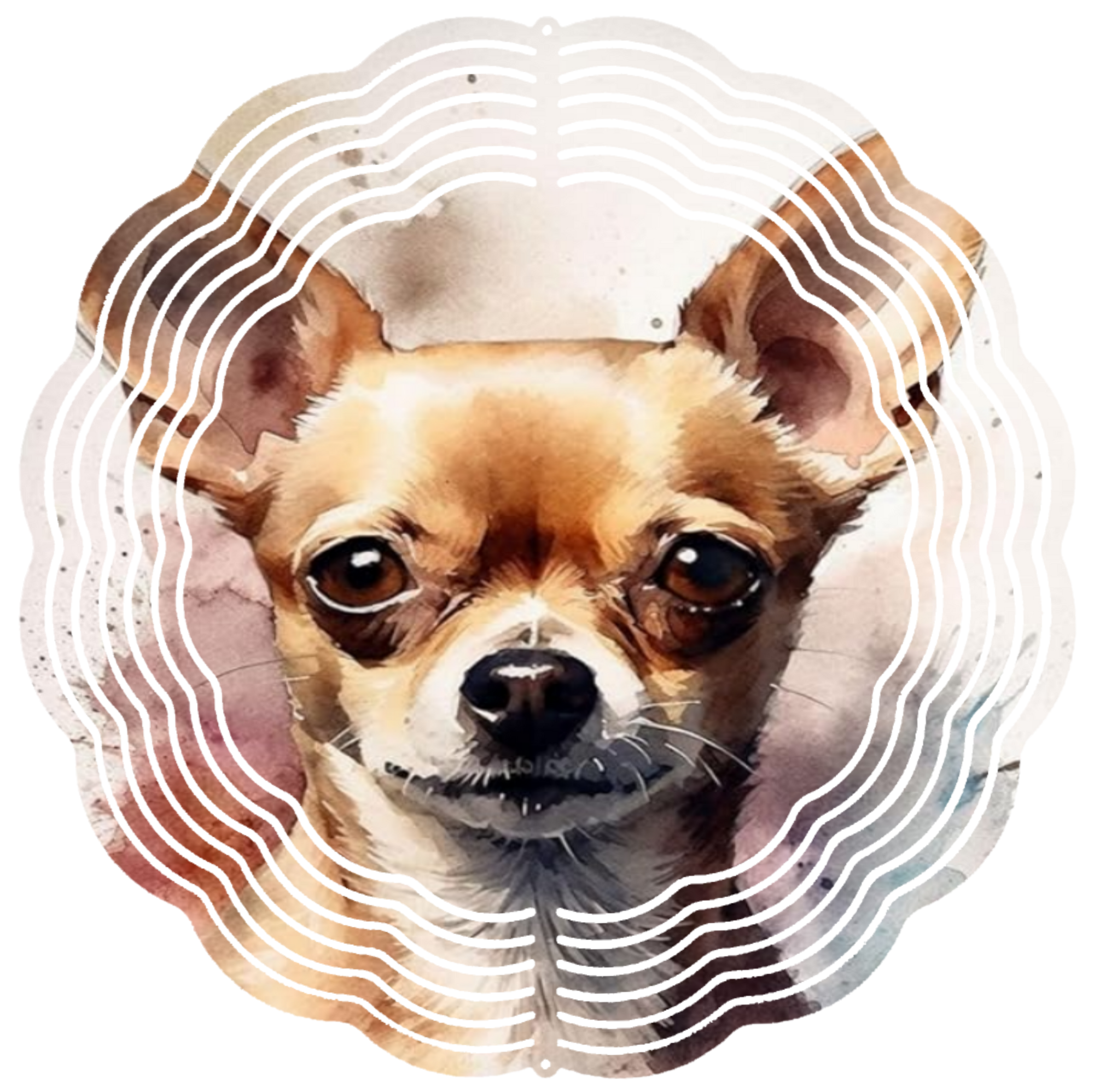 chihuahua 3 wind spinner