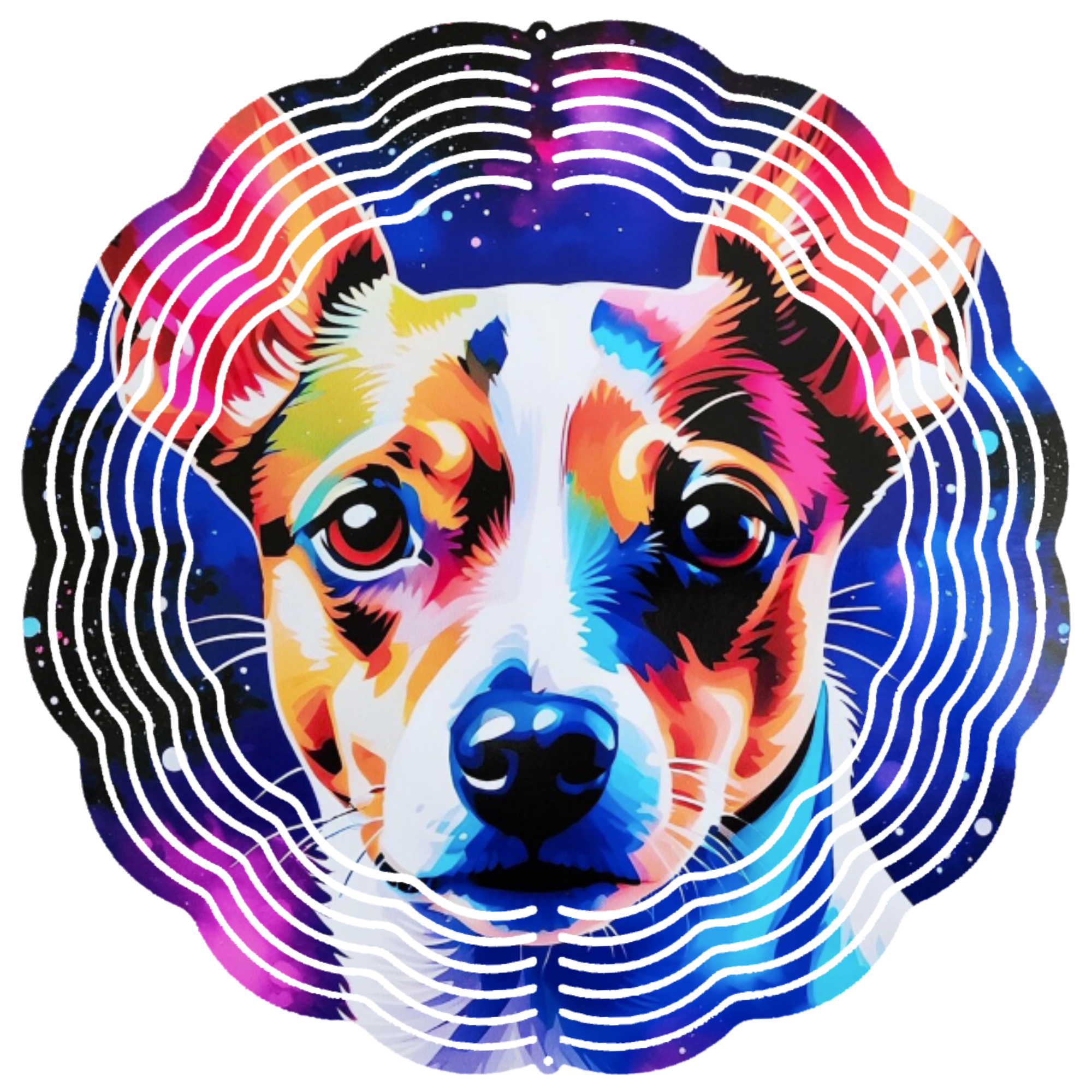 rat terrier 1 wind spinner