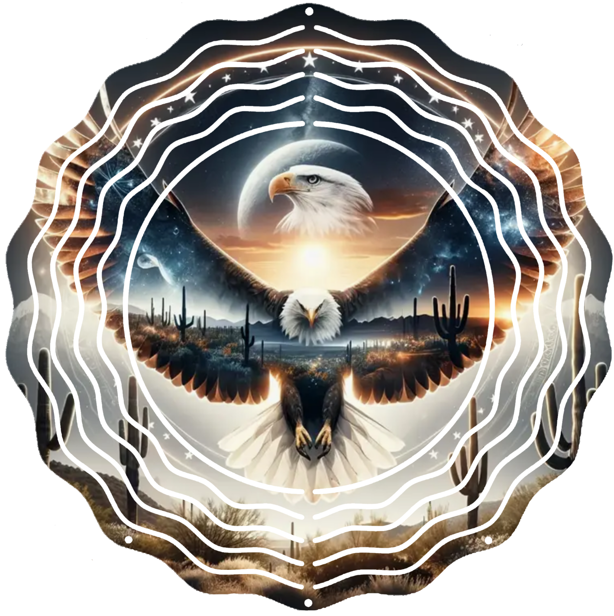 10" Eagle's View Wind Spinner