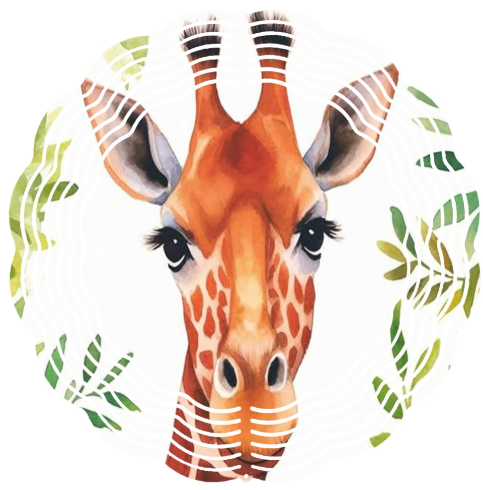 giraffe 2 wind spinner